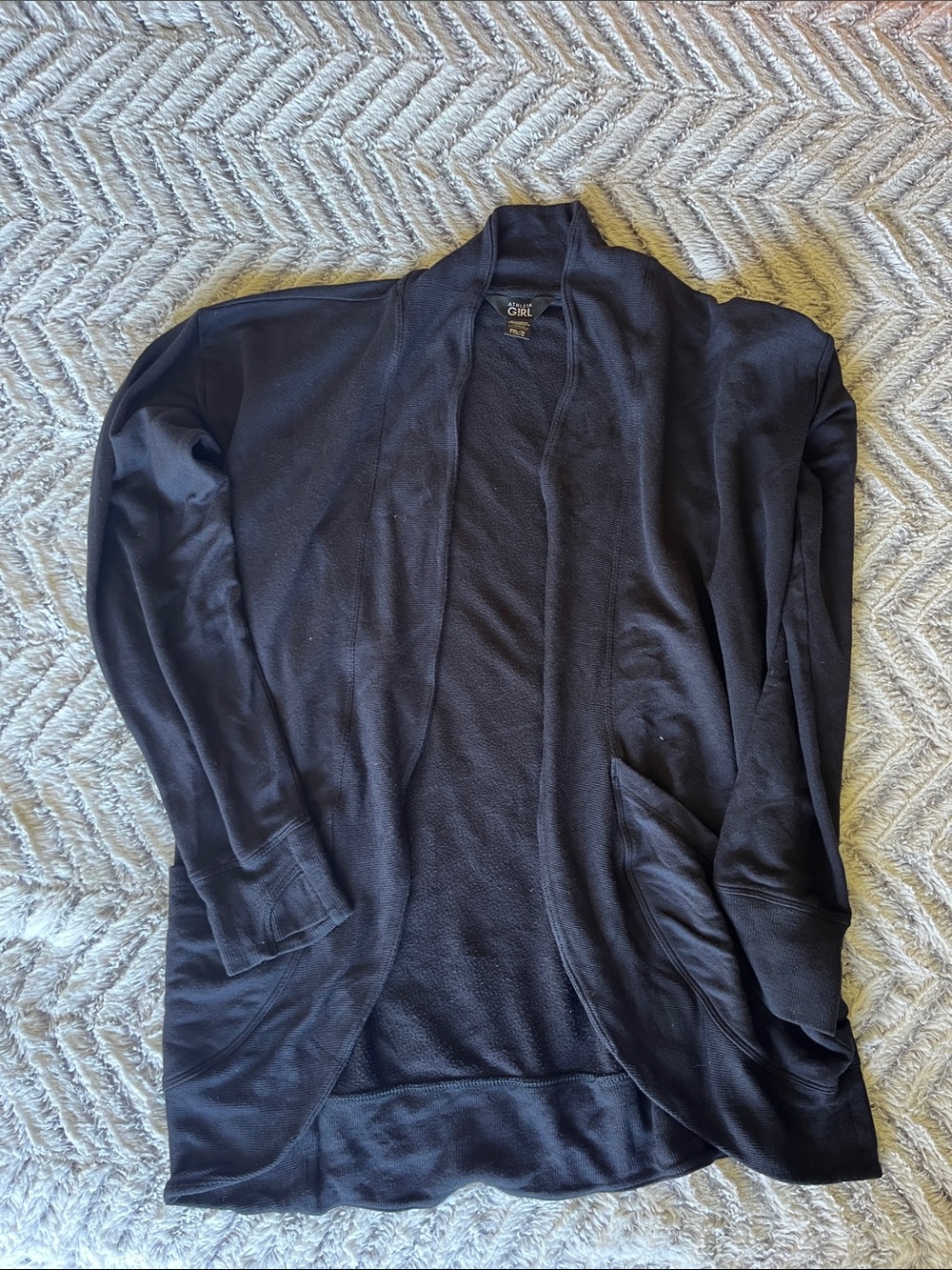 Athleta Girls Wrap N Roll Cardigan - Sz 16